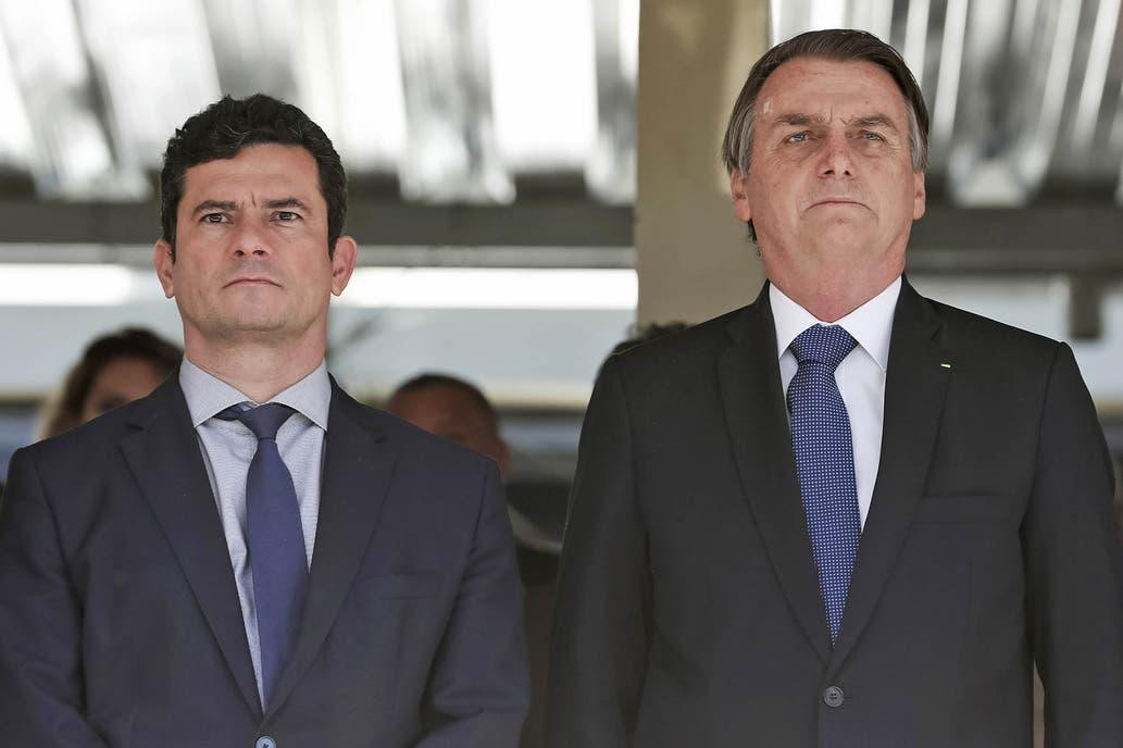 Jair Bolsonaro y Sergio Moro, Brasil