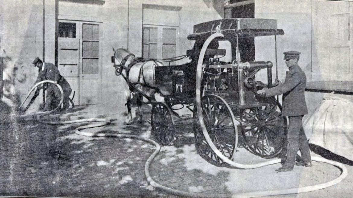 Sulfurozador en Argentina durante la peste bubónica