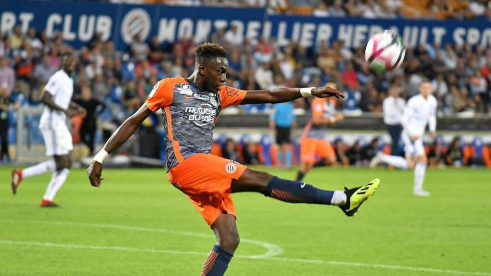 Junior Sambia, jugador del Montpellier, fútbol francés