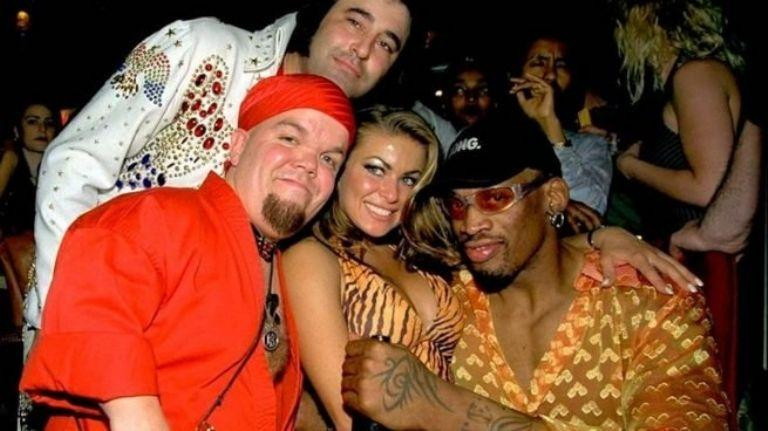 Carmen Electra, actriz, modelo, Dennis Rodman	