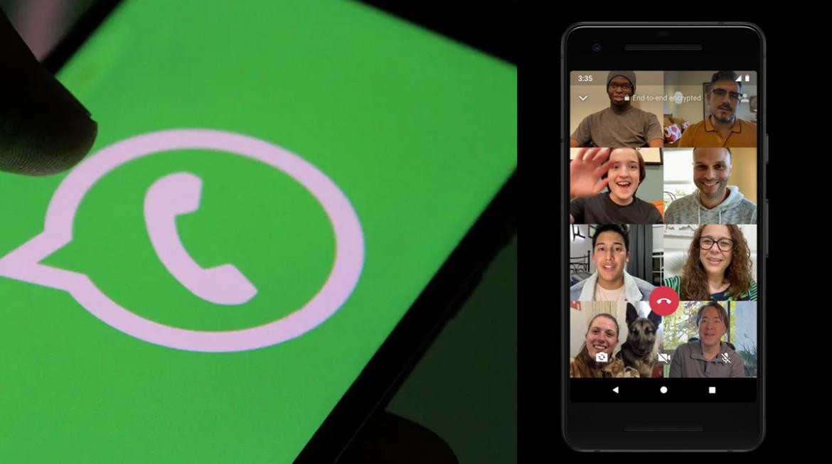 Whatsapp, videollamadas de 8 personas