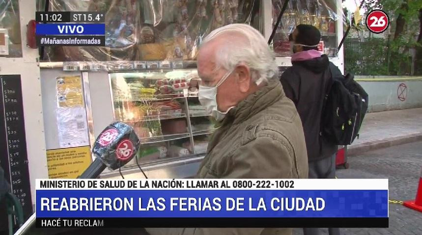 Reabrieron las ferias en la ciudad