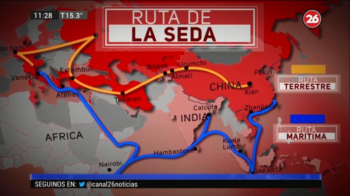 Ruta de la seda, el camino del coronavirus, CANAL 26