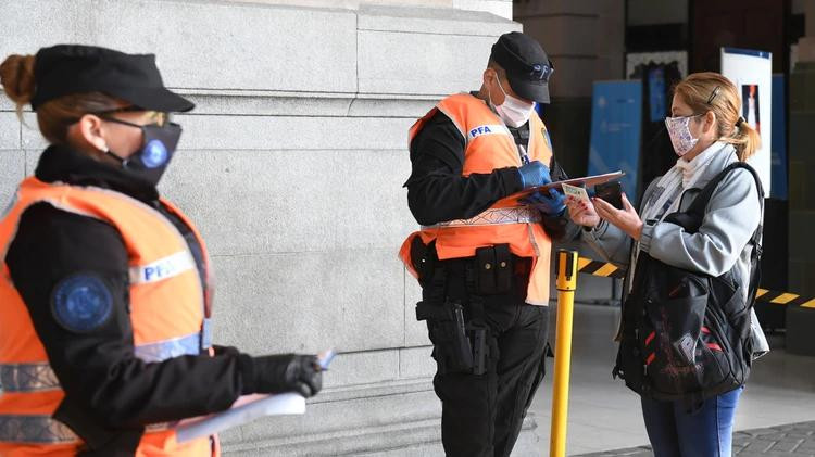 Coronavirus en Argentina, controles