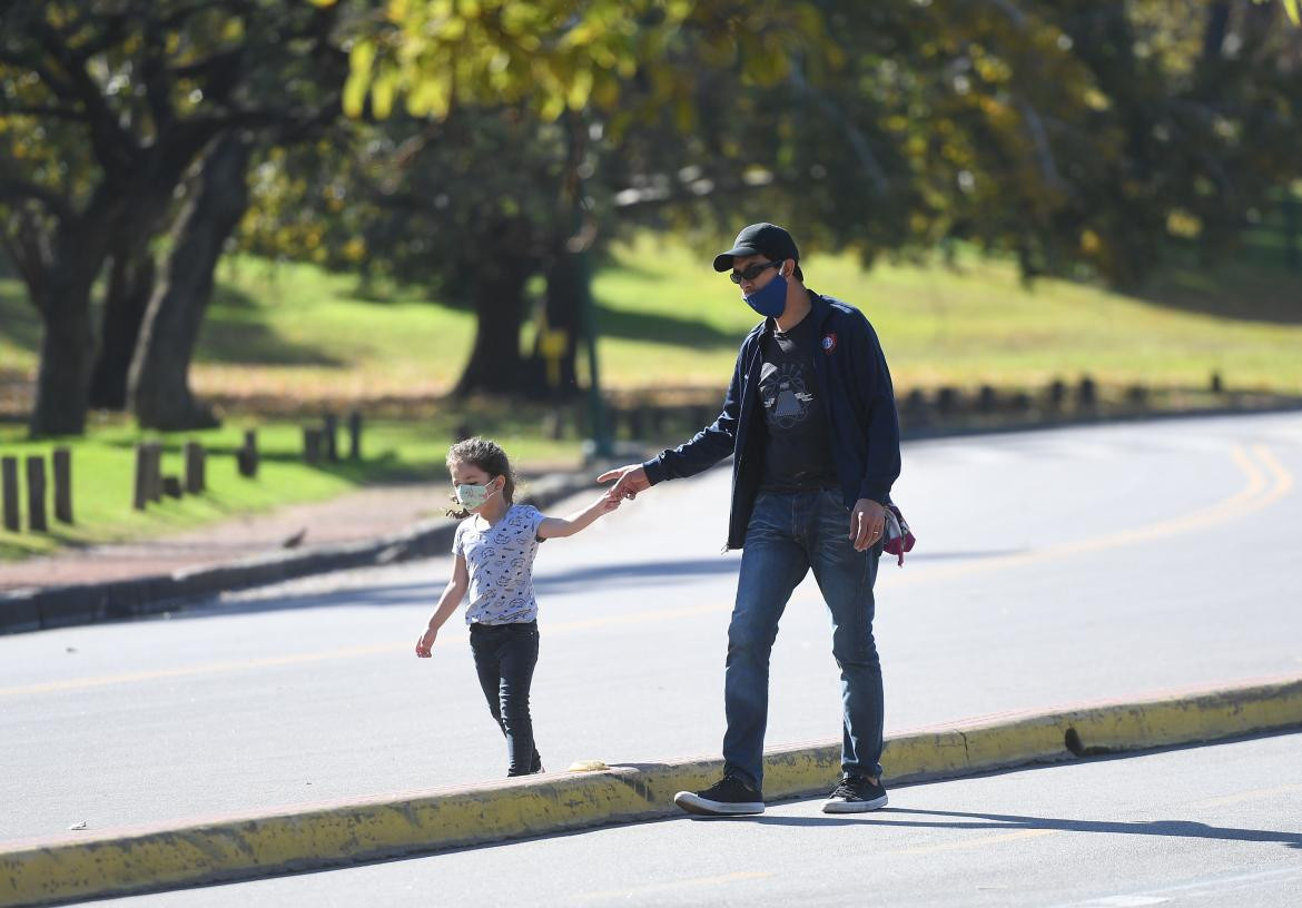 Coronavirus en Argentina, salidas recreativas de chicos, pandemia