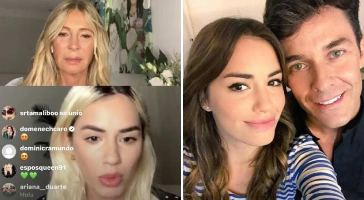 Cris Morena y Lali Espósito, vivo en Instagram