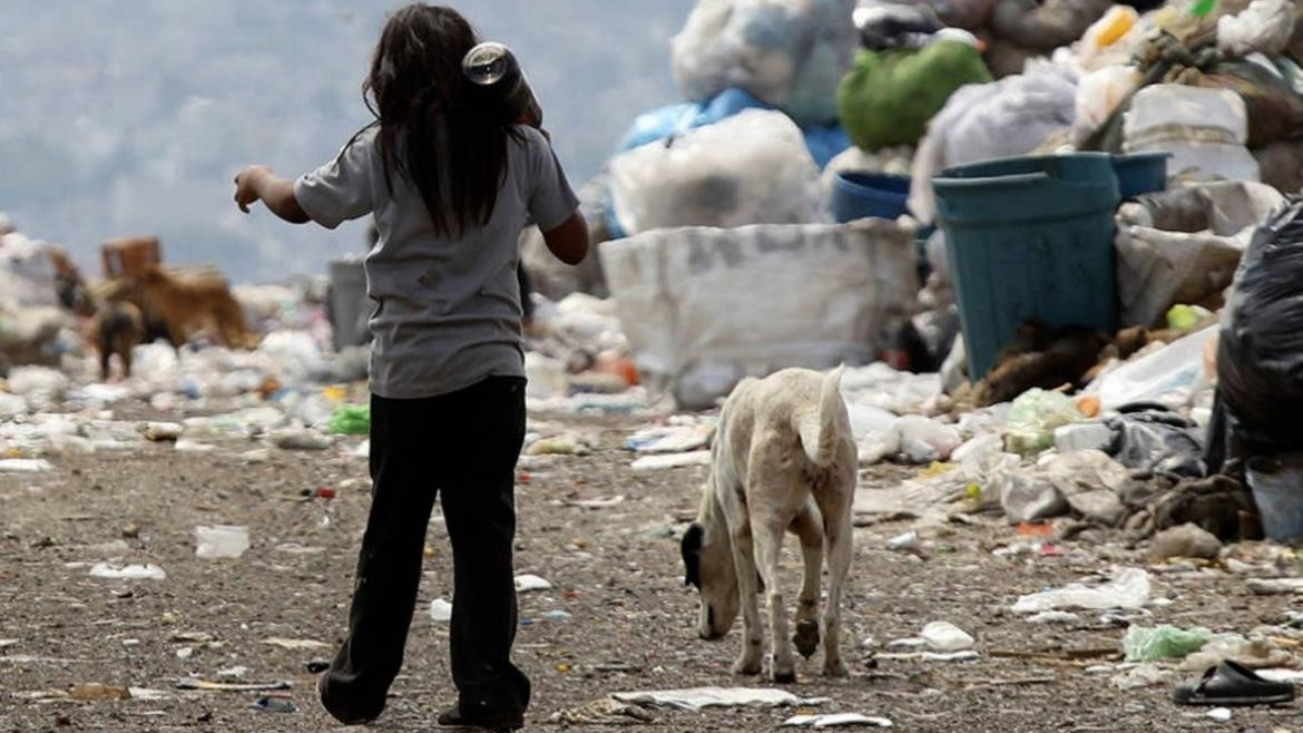 Niños pobres en la Argentina