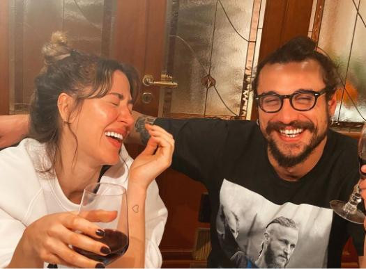 Jimena Barón y Daniel Osvaldo en festejo de cumpleaños