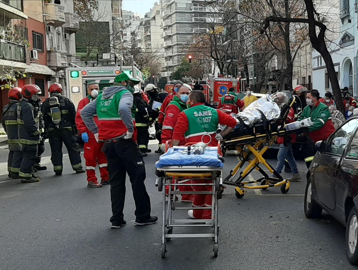 Incendio en geriátrico de Almagro