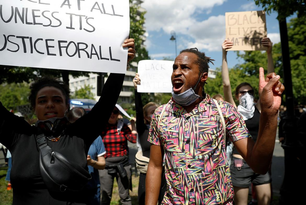 Protesta en EEUU por asesinato de George Floyd, REUTERS