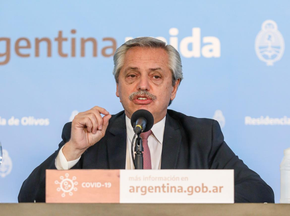 Alberto Fernández, AGENCIA NA