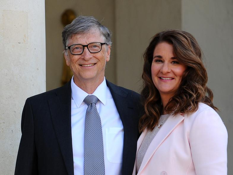 Bill Gates y su esposa Melinda