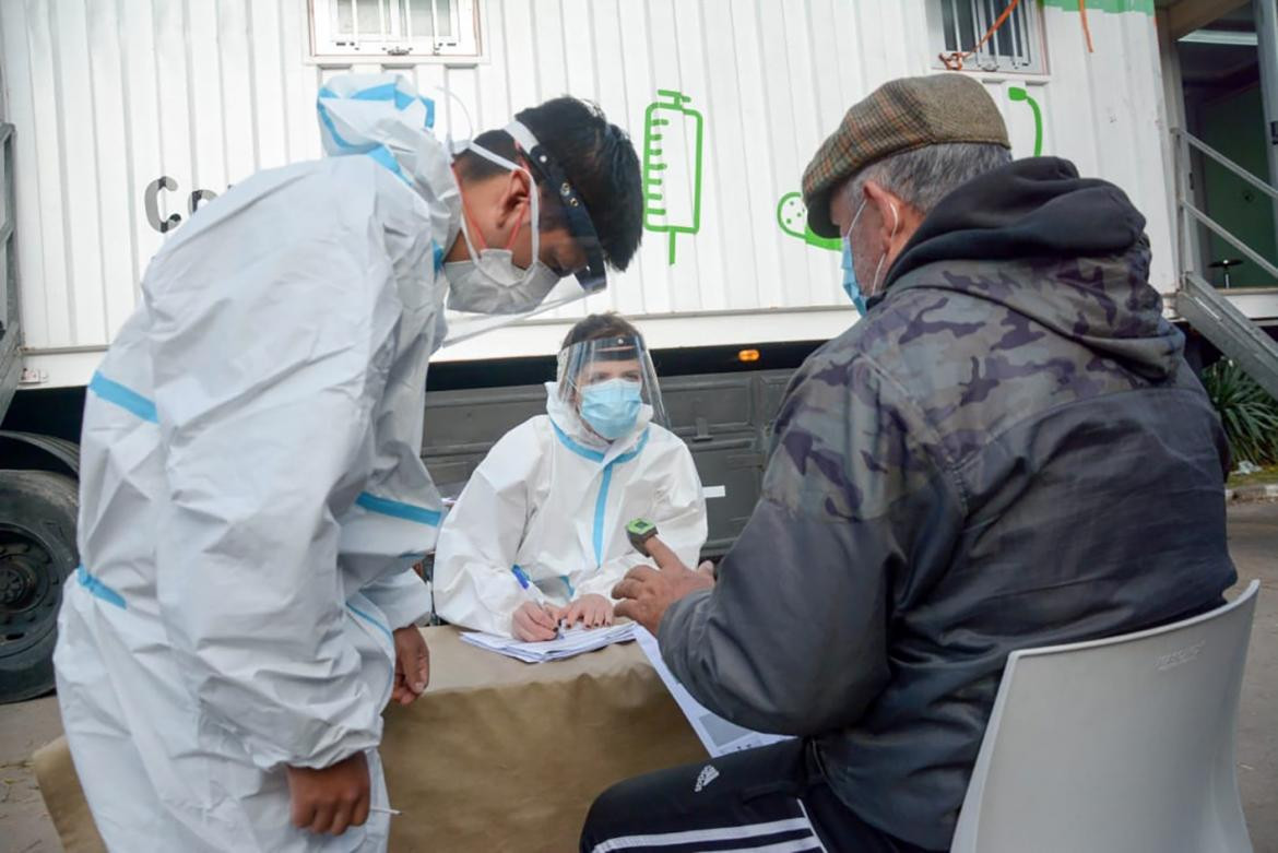 Villa Azul, coronavirus en Argentina, Agencia NA