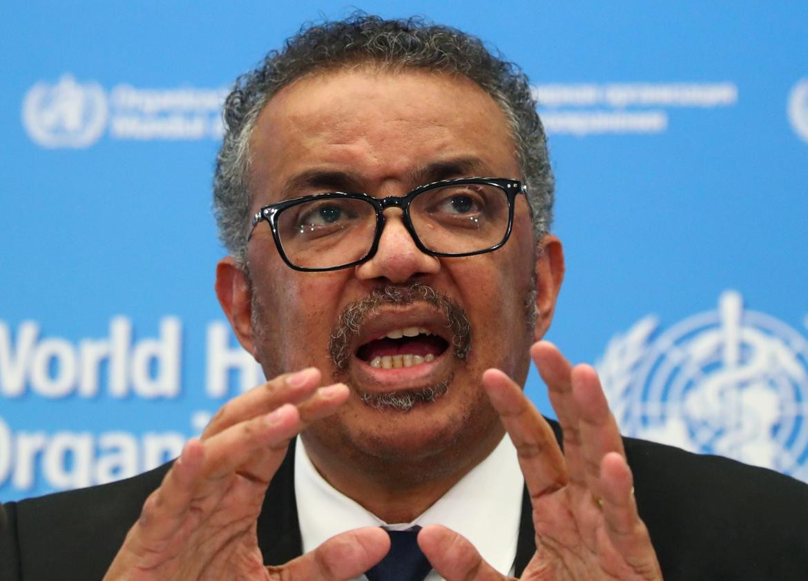 Tedros Adhanom Ghebreyesus, titular de la OMS, REUTERS