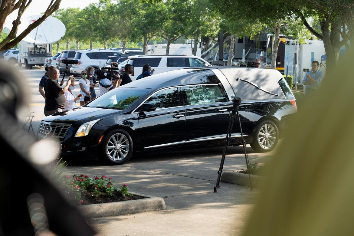 Velorio de George Floyd, afroamericano asesinado, REUTERS