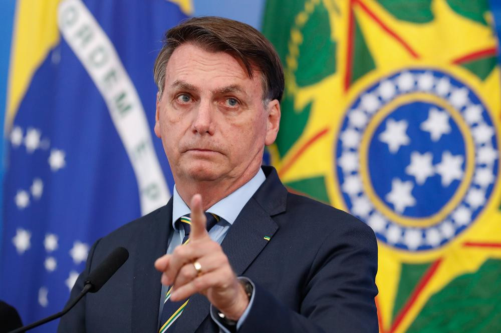 Jair Bolsonaro, presidente de Brasil, NA