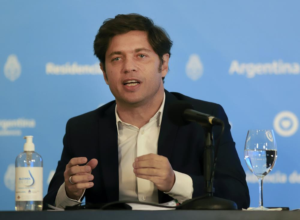 Axel Kicillof, gobernador de la provincia de Buenos Aires, NA