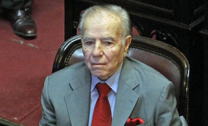 Carlos Menem, ex presidente argentino