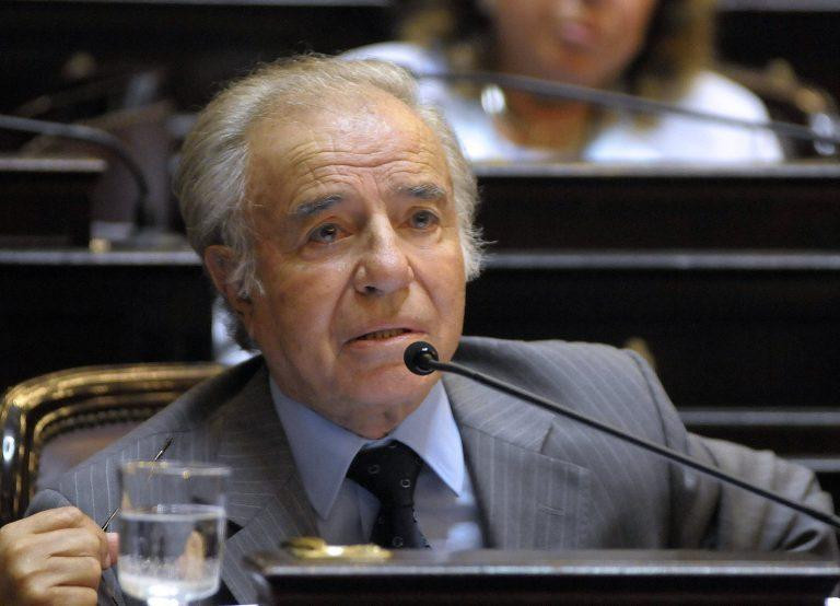 Carlos Menem, ex presidente