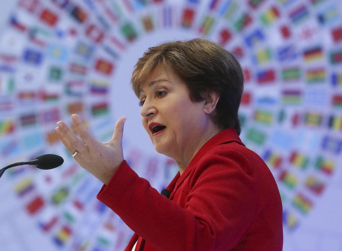 Kristalina Georgieva, directora gerente del FMI, NA