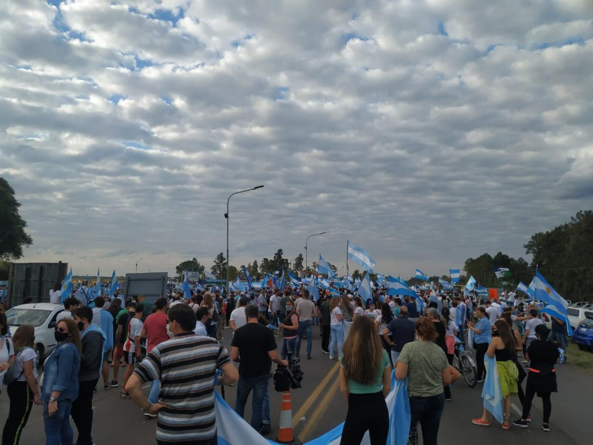 Marcha en defensa de la propiedad privada y Vicentin