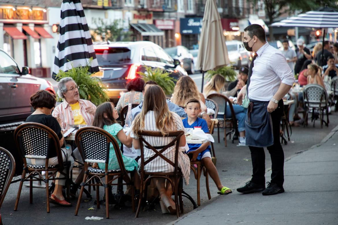 Nueva York, apertura de restaurantes, REUTERS