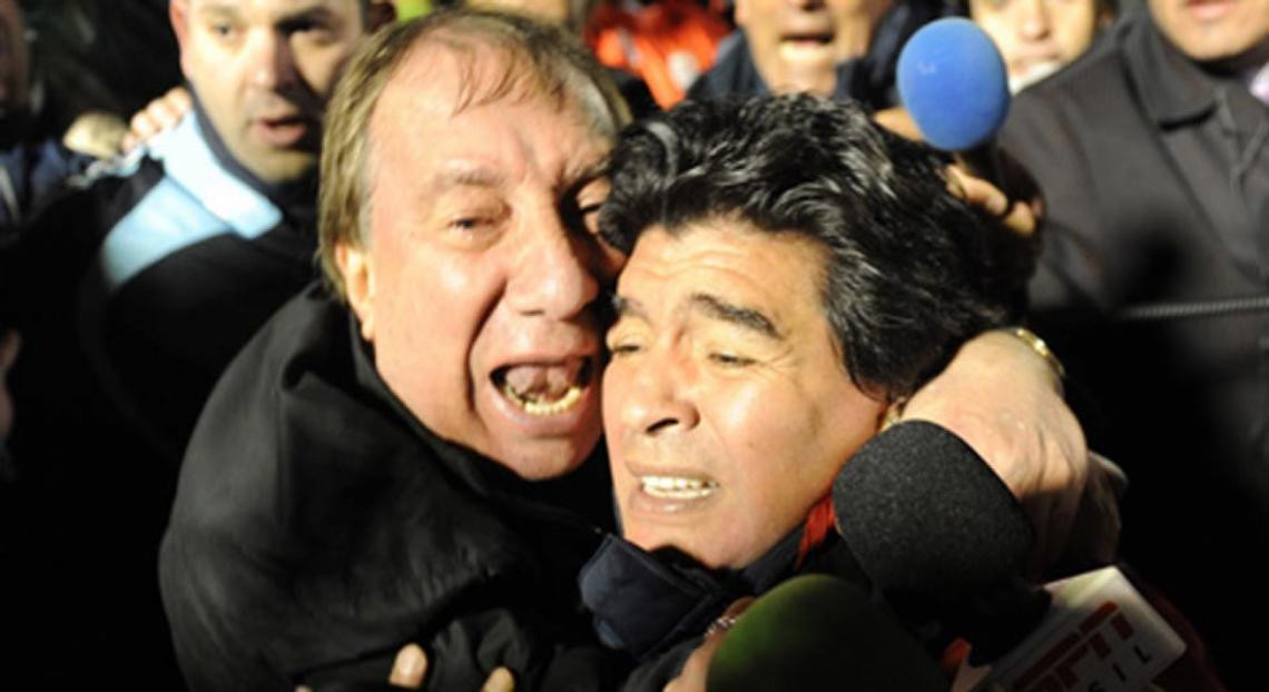 Carlos Bilardo y Diego Maradona