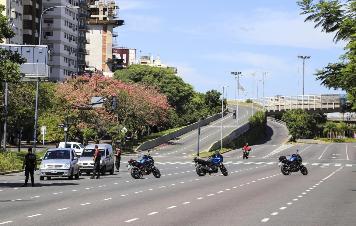 Controles en los accesos a la Ciudad por la cuarentena, AGENCIA NA