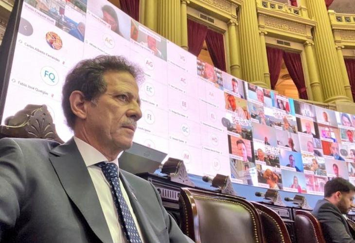 Diputado José Sahad, coronavirus en el Congreso