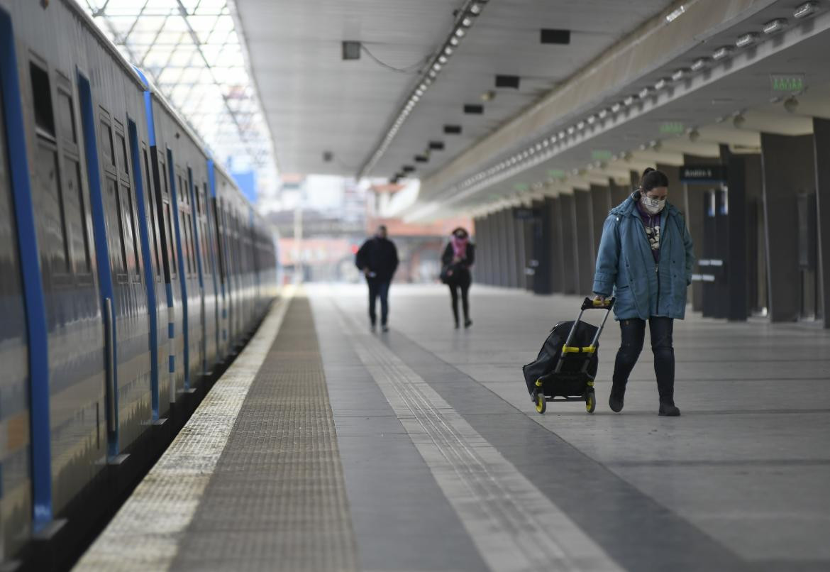 Tren Sarmiento, transporte público, Agencia NA