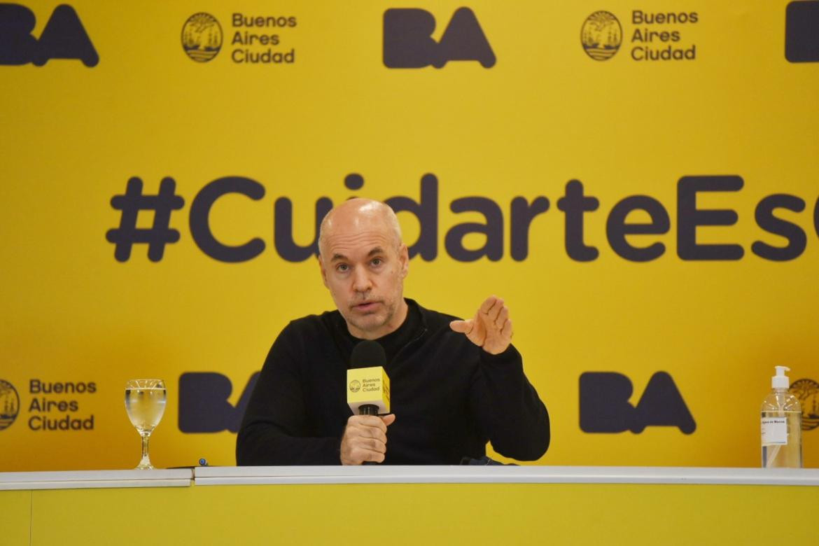 Horacio Rodríguez Larreta, coronavirus en la Ciudad, NA