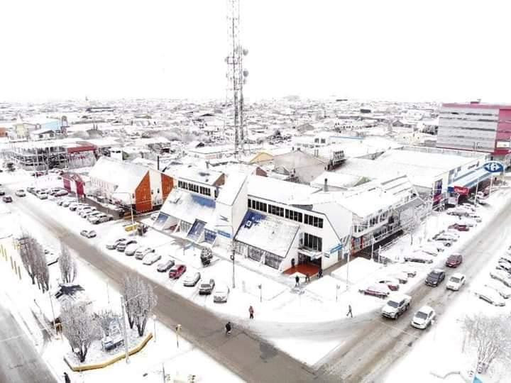 Ola polar en Río Grande, Tierra del Fuego