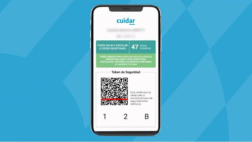 App Cuidar, Gobierno, permisos de circulación