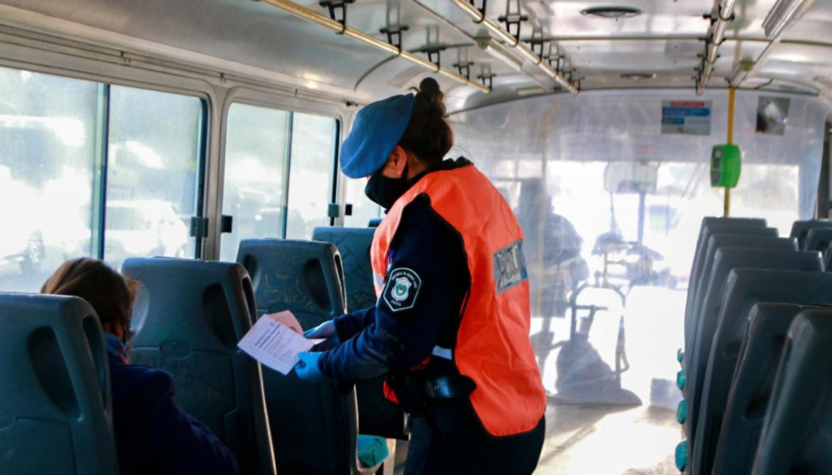 Coronavirus en Argentina, cuarentena estricta, transporte público, NA