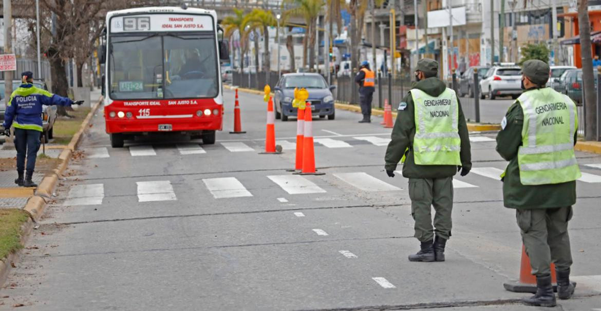 Transporte público en cuarentena, coronavirus, Agencia NA