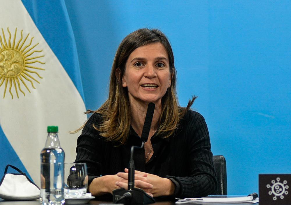 Fernanda Raverta, titular de ANSES, NA