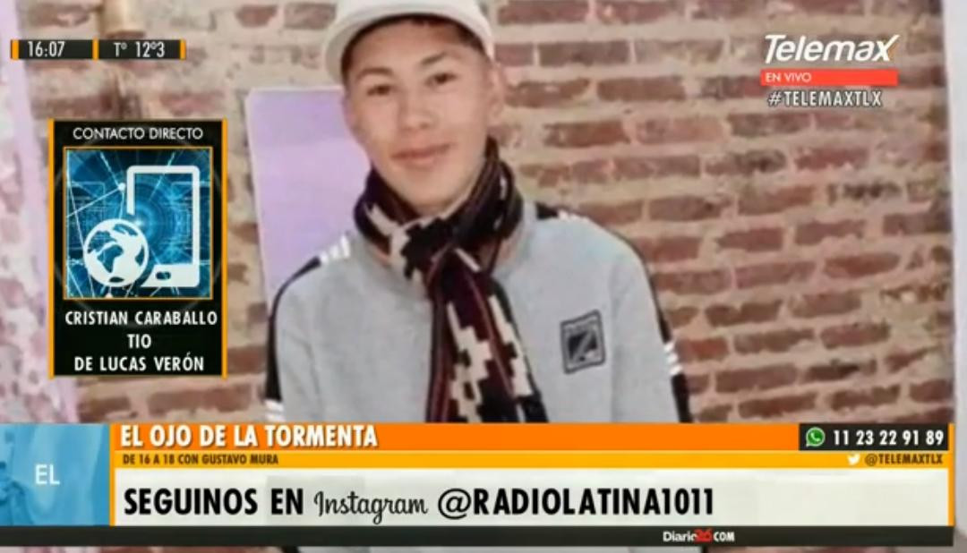 Tío de Lucas Verón en RADIO LATINA