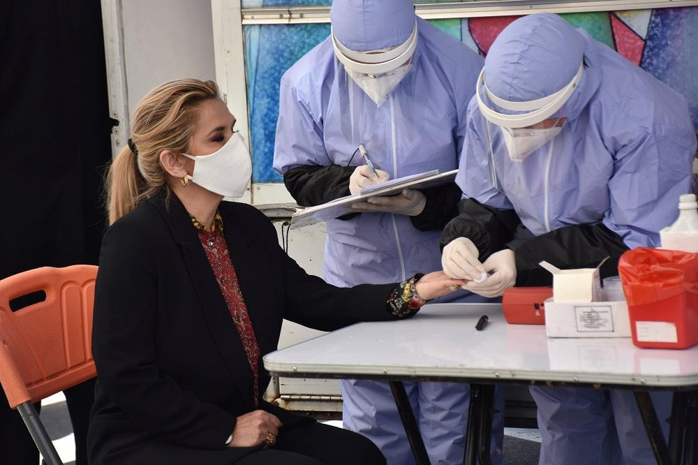 Jeanine Áñez, presidenta interina de Bolivia, coronavirus, pandemia, Reuters