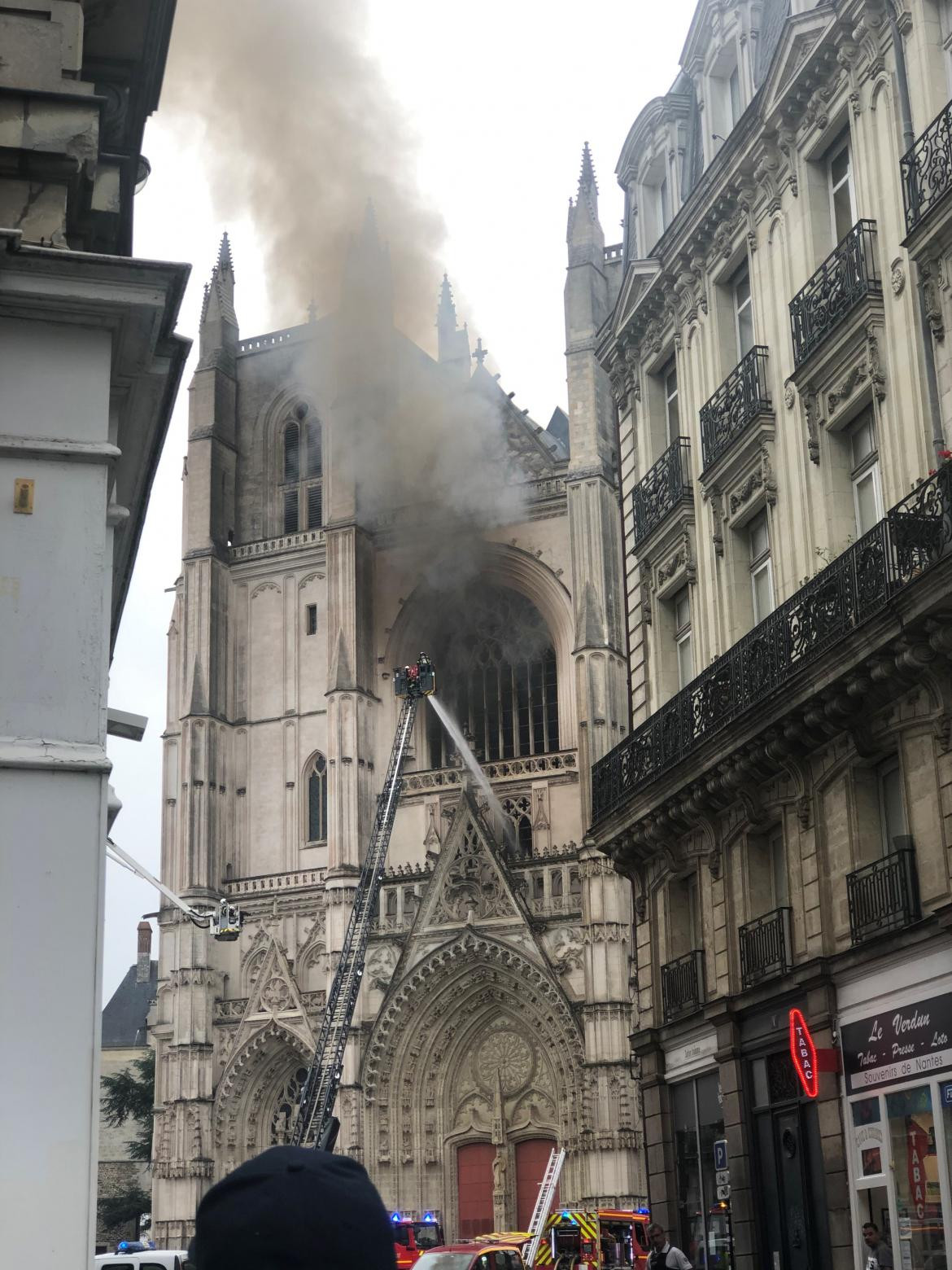 Incendio en Catedral gótica de Nantes, Francia, REUTERS