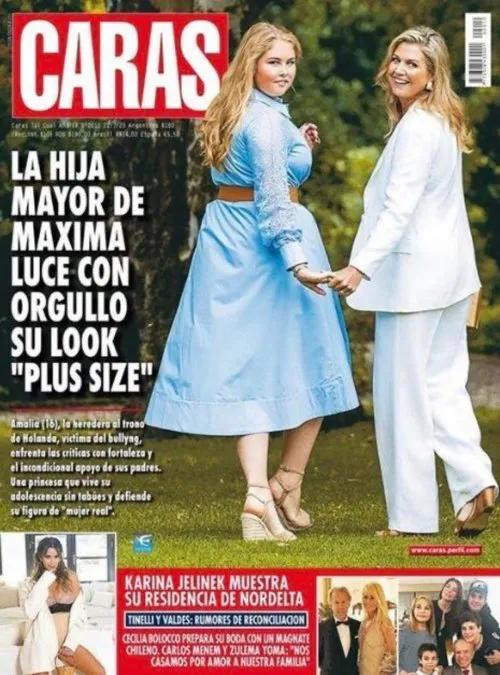 Máxima Zorreguieta y su hija Amalia, Revista CARAS	