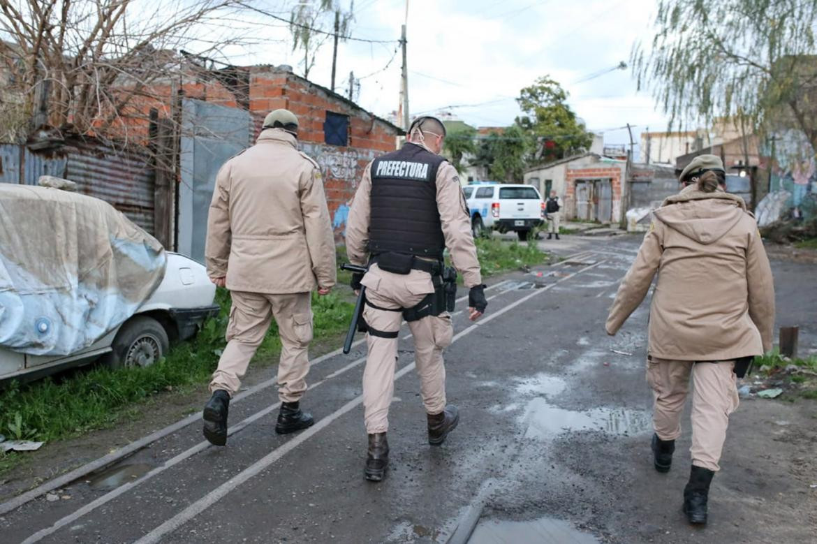 Conurbano bonaerense, despliegue de Fuerzas Federales para luchar contra la inseguridad, NA