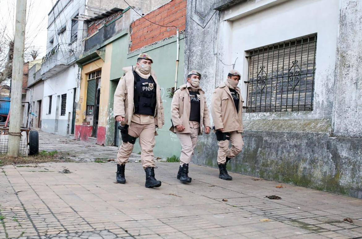 Conurbano bonaerense, despliegue de Fuerzas Federales para luchar contra la inseguridad, NA