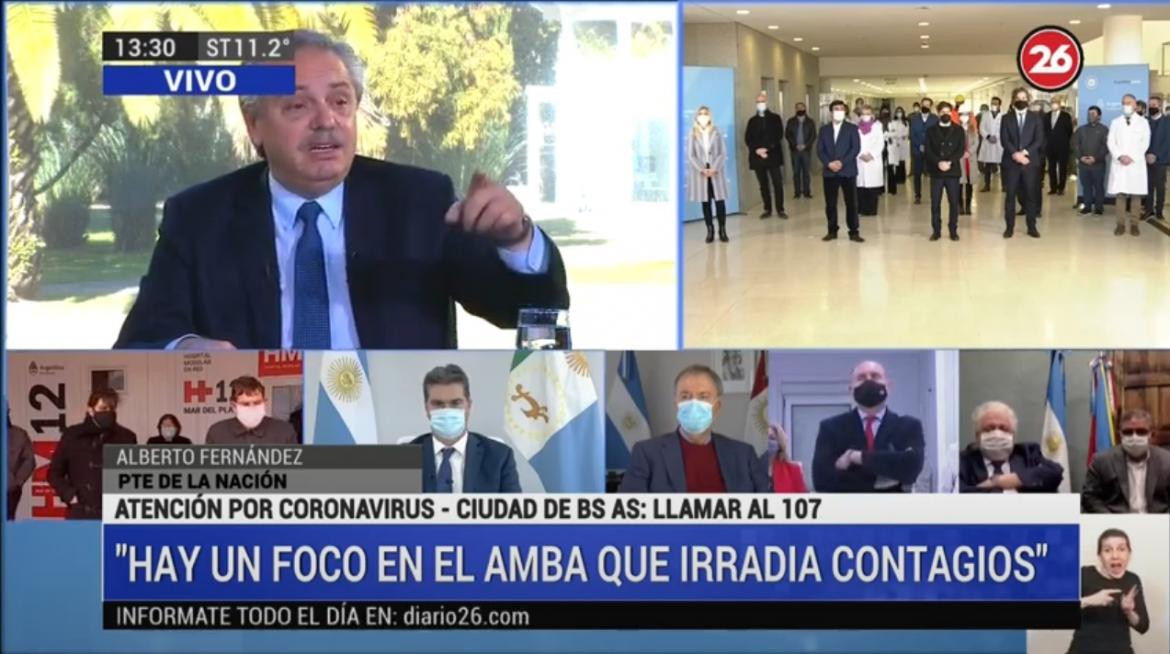 Inauguración del Hospital Favaloro en La Matanza