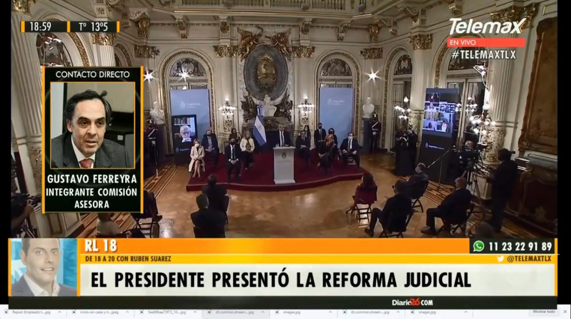 Corte Suprema, Gustavo Ferreyra, un asesor de Alberto Fernández pide mayoría de mujeres, RADIO LATINA