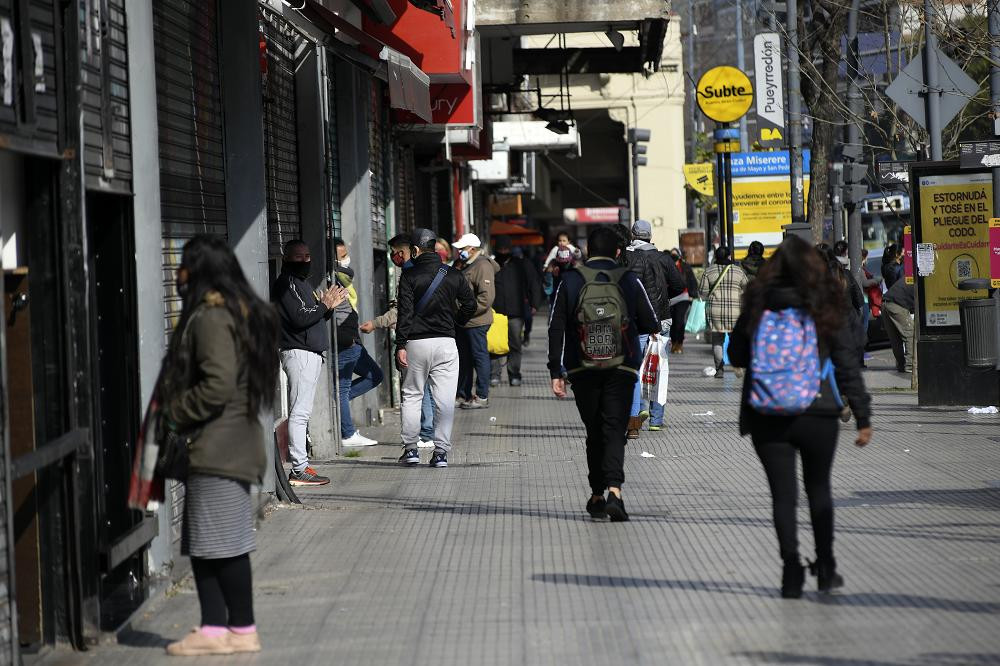 Coronavirus, Argentina, pandemia, actividad comercial, NA