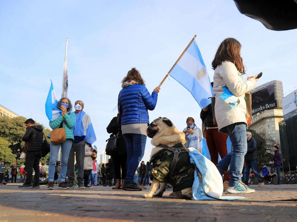 Protestas en distintos puntos del país contra reforma judicial, Agencia NA