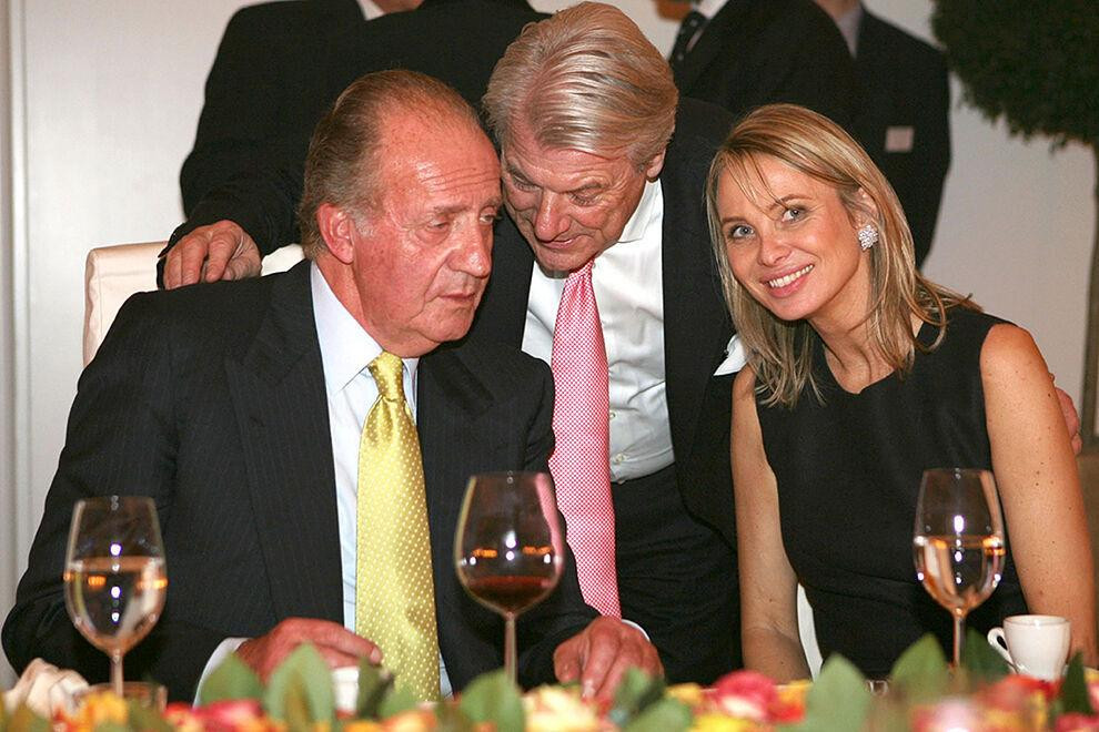 Juan Carlos I y Corinna Larsen