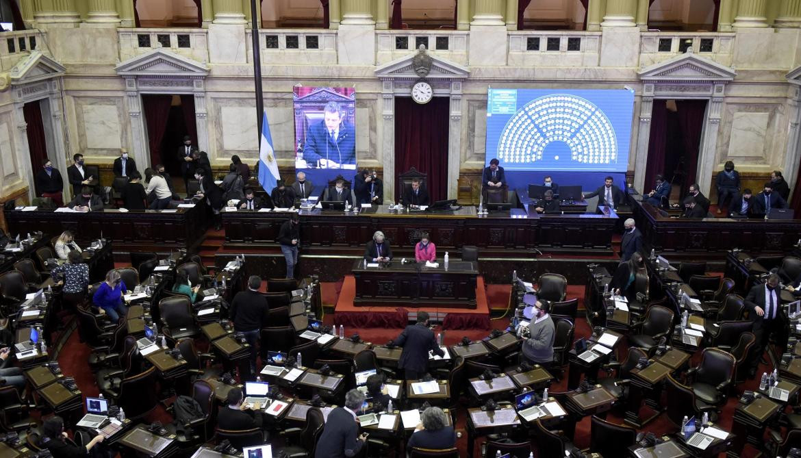 Sesión virtual en Diputados, Congreso, Agencia NA