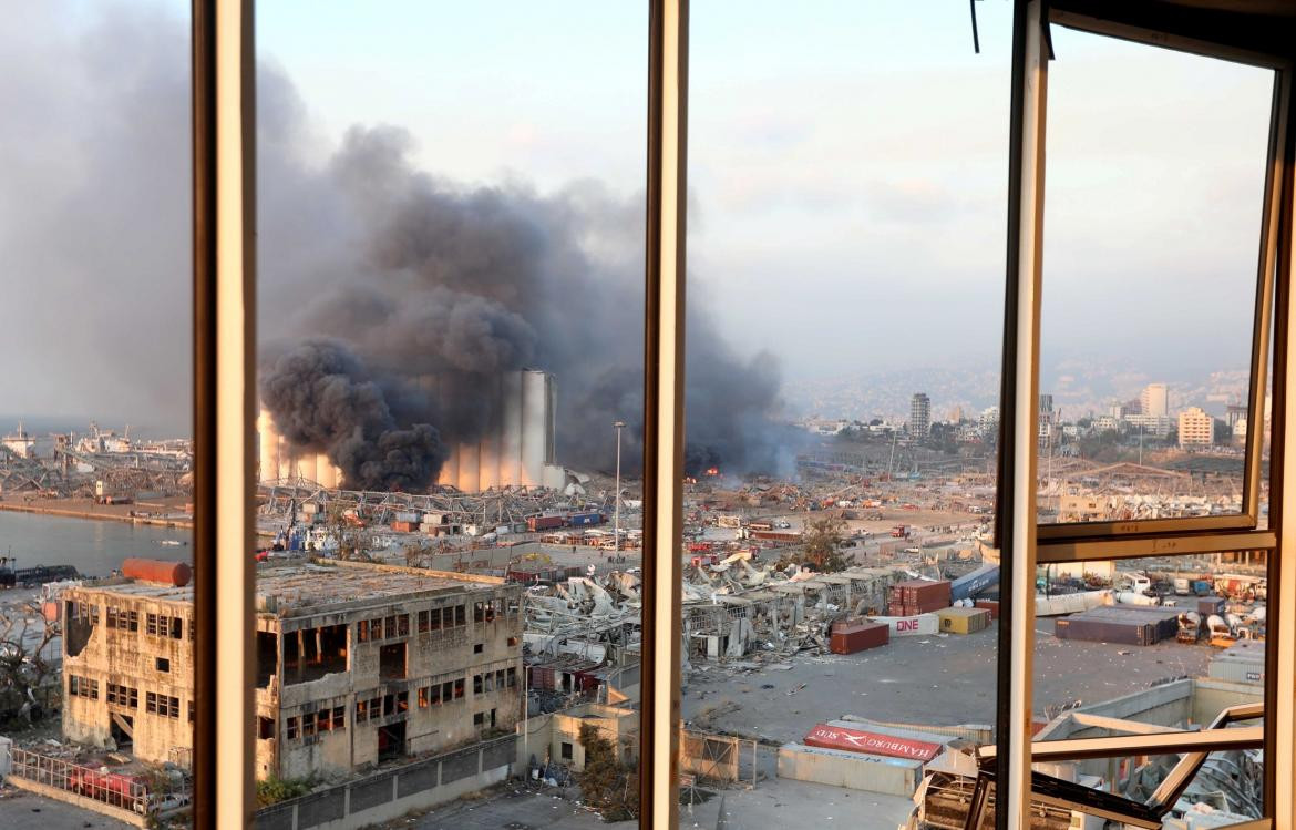 Explosión en Líbano, Beirut, REUTERS