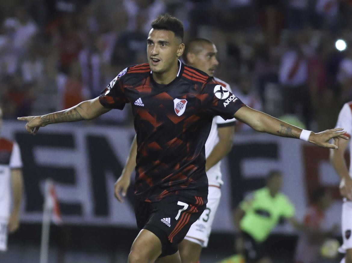 Matías Suárez, jugador de River, fútbol, Agencia NA